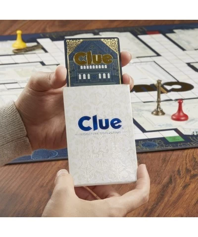 Clue Board Game Signature Collection Premium Packaging and Components Family Games for Kids and Adults Mystery Games for 2 to...