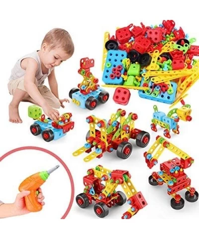 Building Toys 404 Pcs STEM Building Blocks Drill Set for Kids Educational Construction Toys for 3+ Year Old Boys Girls Unique...