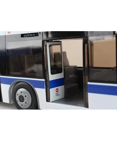 RT8563 New York City MTA Metro Articulated Electric Bus 1:43 Scale- 16 Inches long White/Blue/Black $41.76 Kids' Play Buses