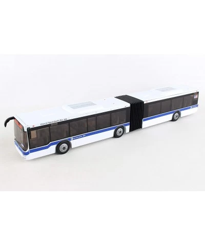 RT8563 New York City MTA Metro Articulated Electric Bus 1:43 Scale- 16 Inches long White/Blue/Black $41.76 Kids' Play Buses