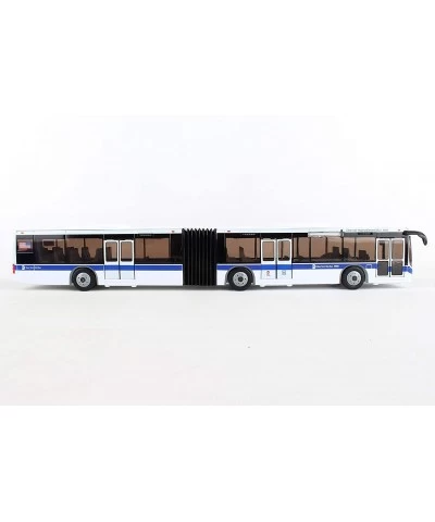 RT8563 New York City MTA Metro Articulated Electric Bus 1:43 Scale- 16 Inches long White/Blue/Black $41.76 Kids' Play Buses