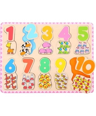 Number and Colour Matching Puzzle - Educational Jigsaws $49.23 Pegged Puzzles