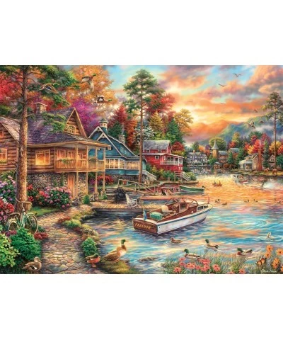 Chuck Pinson - Freedom at The Lake - 1000 Piece Jigsaw Puzzle $25.00 Jigsaw Puzzles