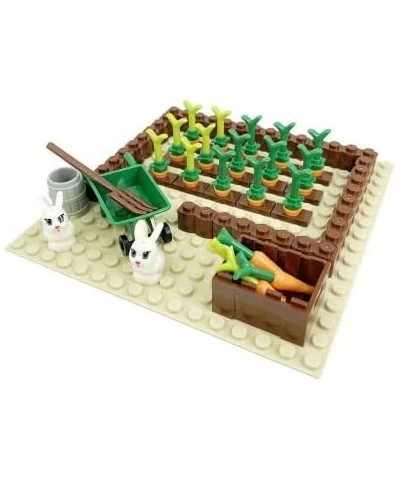 Barnyard Four in One Farm Scene Creative Play Building Blocks Brick Set 200+ Piece Toy Playset Plus Accessories Farm Building...