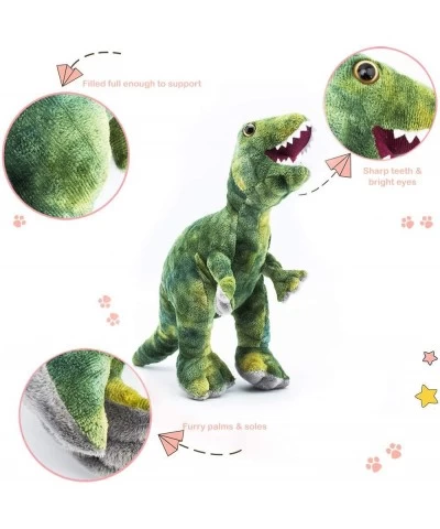 Stuffed Dinosaur Plush Toy - 10" Long Realistic Stuffed Animal Toy for Boy Girls Kids and Toddlers Green $23.96 Stuffed Anima...