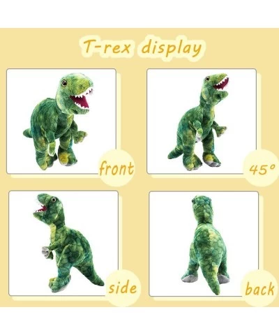 Stuffed Dinosaur Plush Toy - 10" Long Realistic Stuffed Animal Toy for Boy Girls Kids and Toddlers Green $23.96 Stuffed Anima...