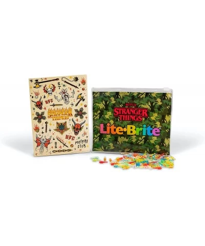 Lite-Brite Stranger Things Special Edition - Demogorgon Hunters - Amazon Exclusive - High-Definition Grid 16 HD Templates 900...