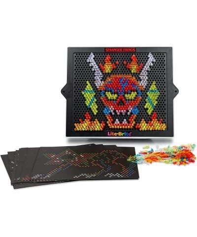 Lite-Brite Stranger Things Special Edition - Demogorgon Hunters - Amazon Exclusive - High-Definition Grid 16 HD Templates 900...