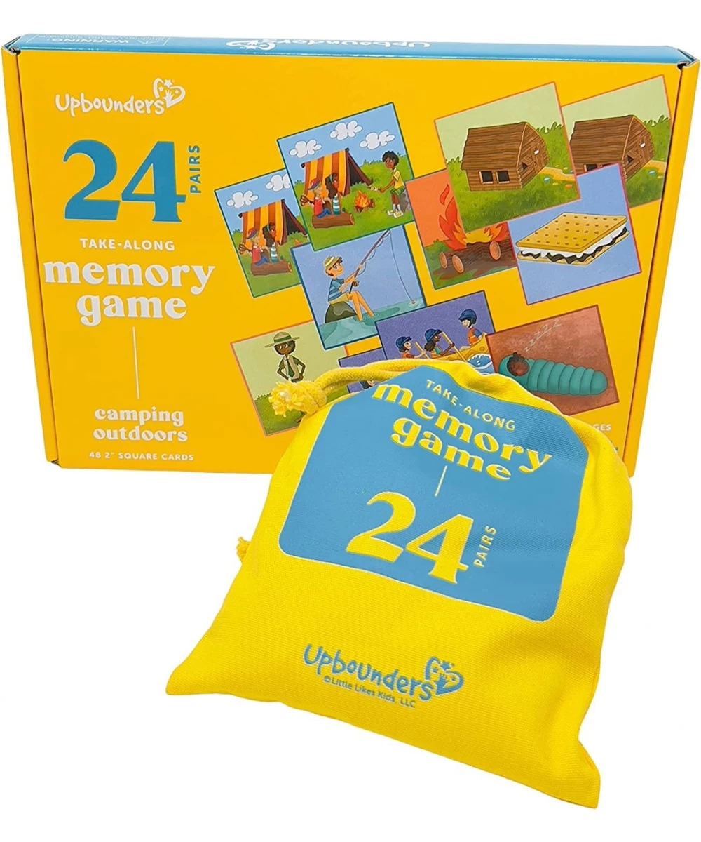 Upbounders- Camping Outdoors - Memory Matching Card Game for Toddlers - Best Pairs Game for Kids Ages 3+ Years $25.54 Card Games