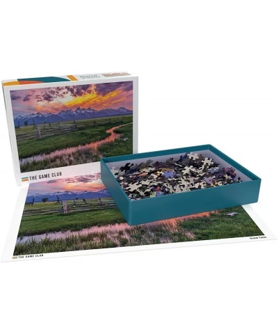 Grand Teton - 1000 Piece Jigsaw Puzzle - Bright Unique Puzzle of Grand Teton National Park - Fun Challenge for Adults Teens a...