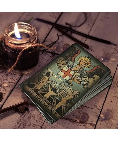 Tarot Cards Deck with Guidebook for Beginners Vintage Tarot Card Decks Unique Fortune Telling Game $30.27 Fortune Telling Toys