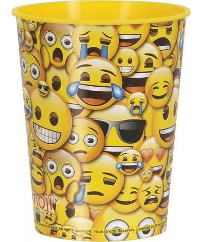 16oz Smile Emoji Plastic Cup $20.94 Kids' Party Tableware