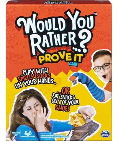 Would You Rather…? Prove It Hilarious Family Game of Demented Dilemmas for Ages 8 and Up $38.24 Board Games