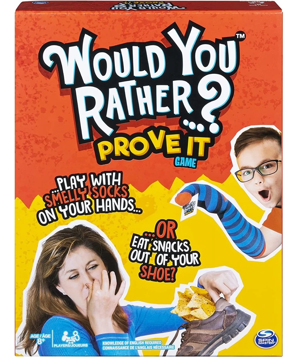 Would You Rather…? Prove It Hilarious Family Game of Demented Dilemmas for Ages 8 and Up $38.24 Board Games