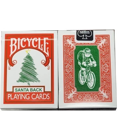 Red Back Green Santa Playing Cards $24.62 Card Games