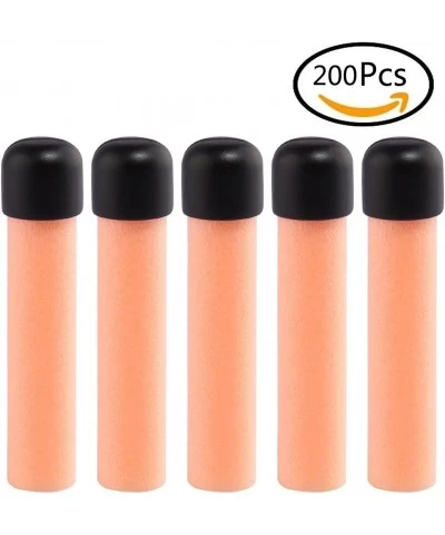 Refill Darts 200-Dart 2.60x0.43inch Big Head Soft Bullet for Nerf N-Strike Vulcan EBF-25 Dart Blaster - Black $26.54 Toy Foam...