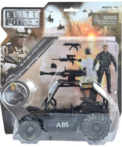 Delta Attack Vehicle – Playset with Action Figure and Realistic Accessories | Military Toy Set for Kids – Elite Force $29.51 ...