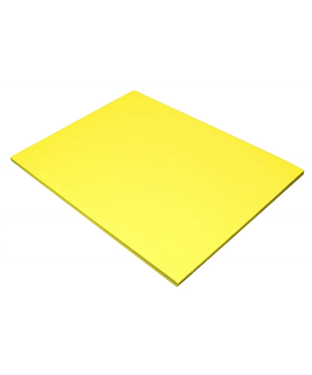 Riverside 3D Construction Paper Yellow 18" x 24" 50 Sheets $27.45 Kids' Drawing & Writing Boards