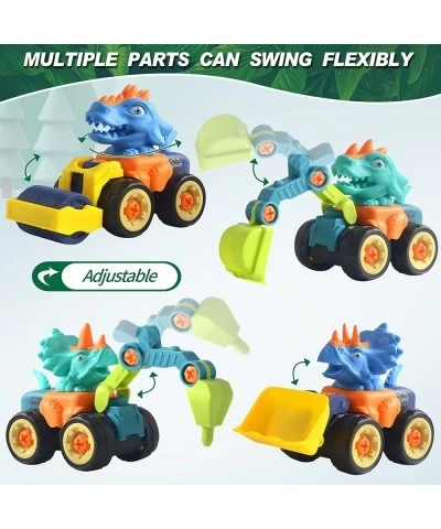 LED Dinosaur Cars 2 in 1 Transformer Electric Toys - Best Gifts $18.86 Kids' Play Trucks